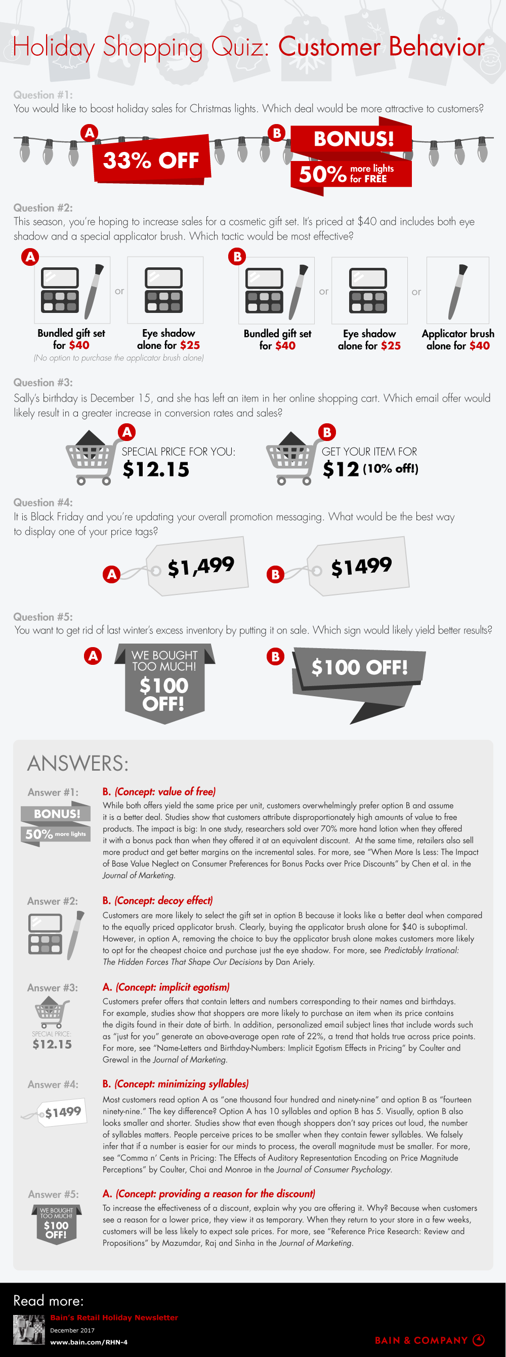 Holiday Shopping Behavior Quiz