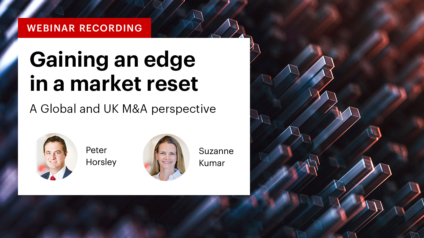 A UK Perspective on Bain’s 2024 Global M&A Report | Bain & Company