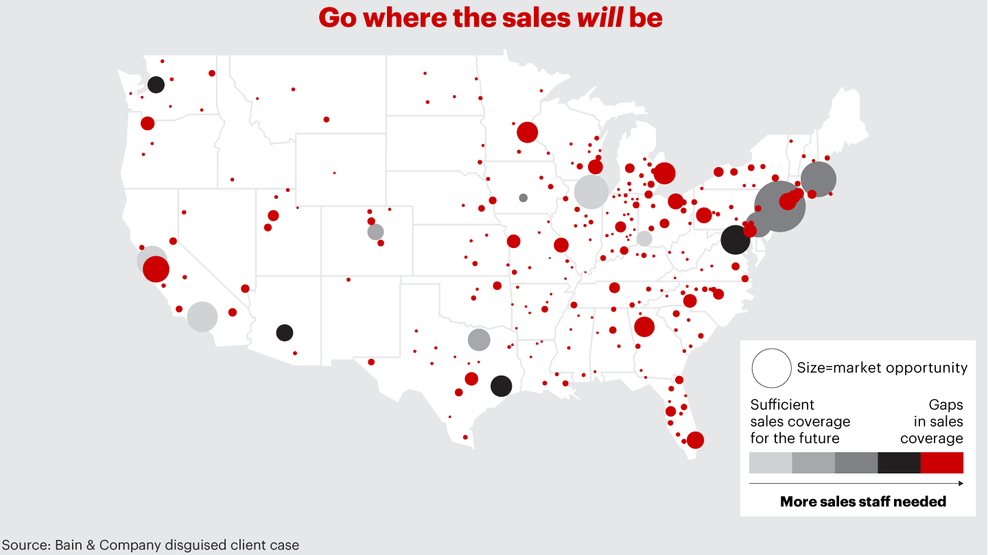 Placing Sales Aces in All the Right Places