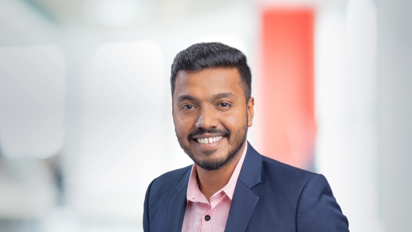 Headshot of Rakesh Pozhath