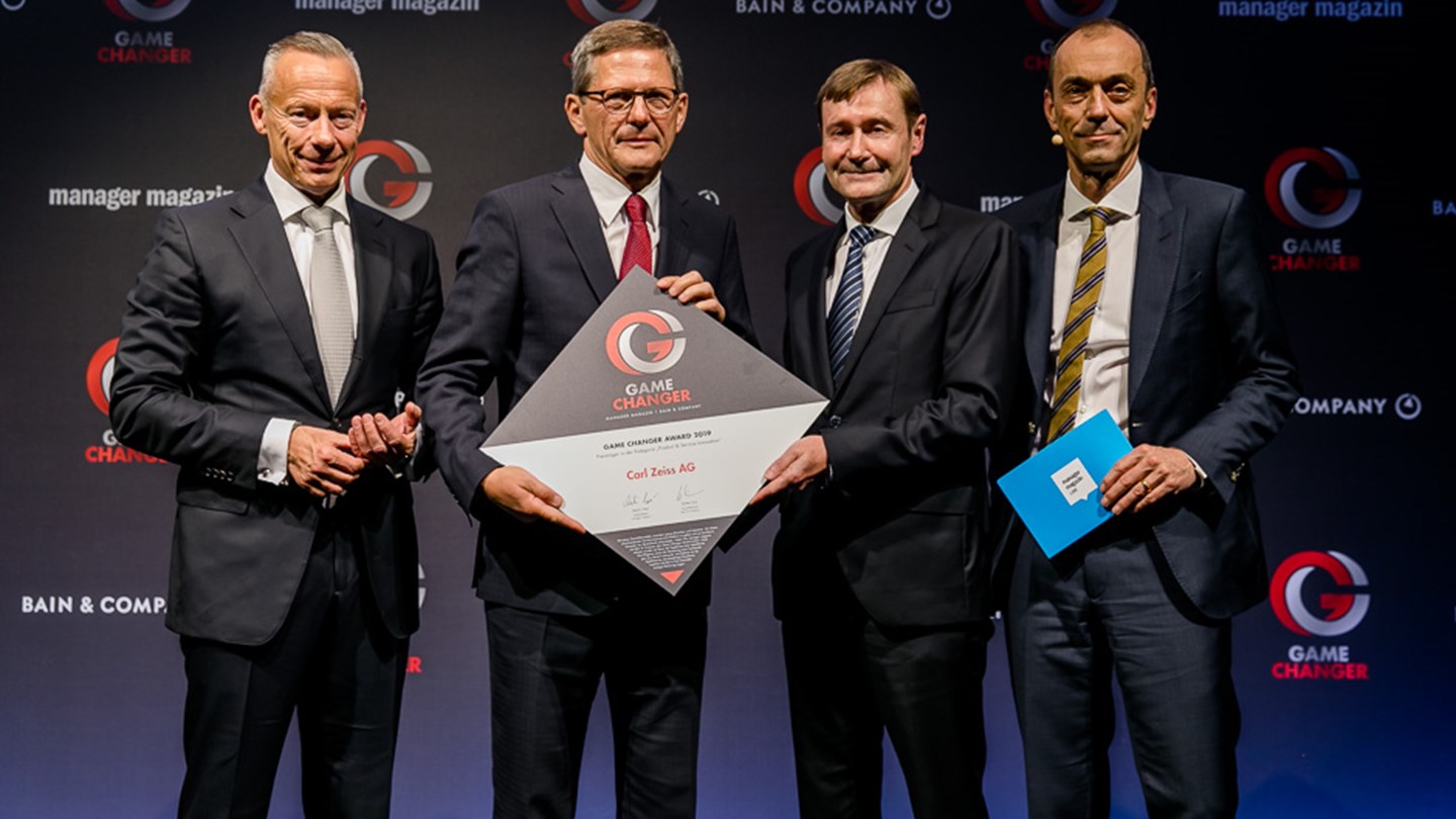  Carl Zeiss als Preisträger, Game Changer Award 2019
